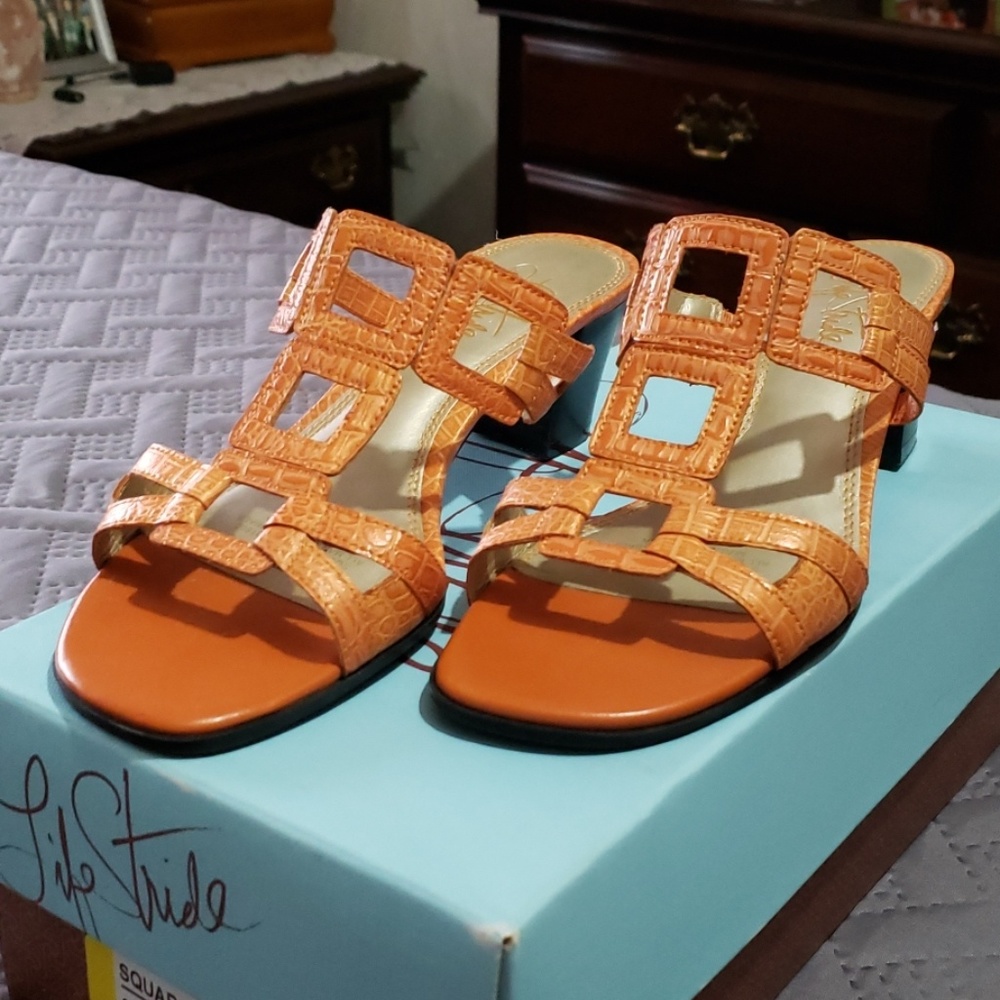 Burnt Orange Sandal